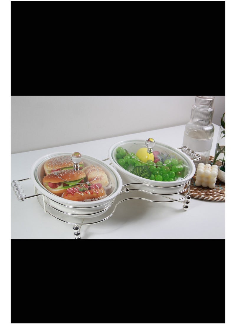 Generic Buffet heater for heating food 12 cm  - Image 5