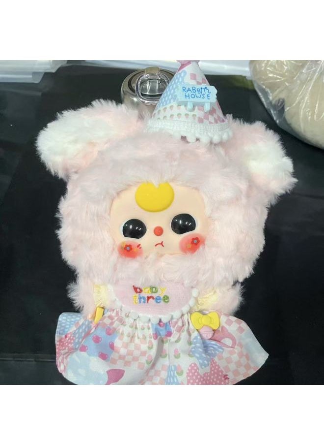 null - Three-year-old Baby Three Lily Rabbit Town Series Plush Blind Box Hand-held Tide Play Ornaments Gift-Color:Random Style Lily + Birthday Party Clothes (excluding Bibs Of The Same Style As The Picture)-Height:Blind Bag Without Blind Box - Image 1