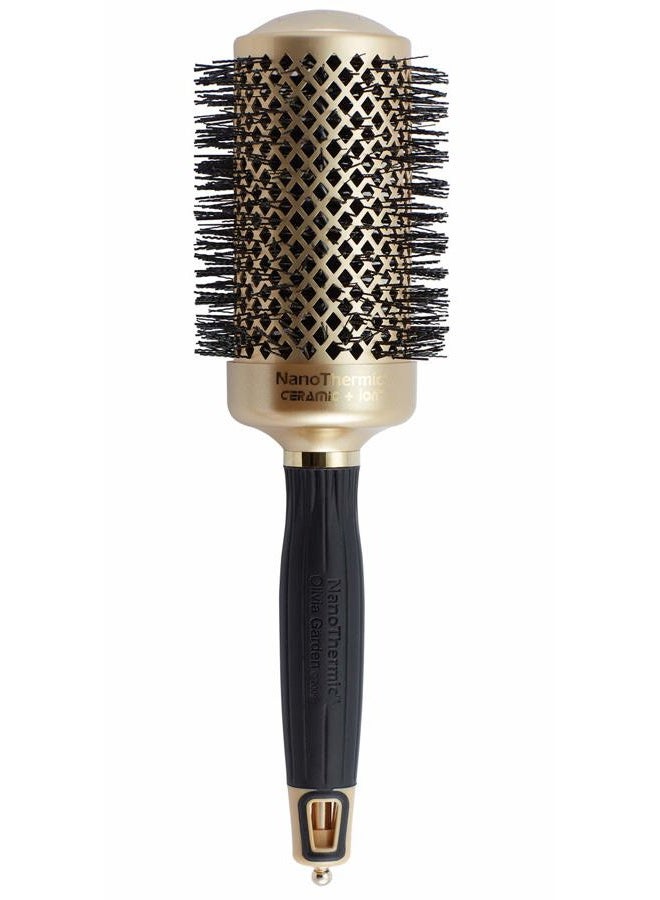 Olivia Garden NanoThermic Ceramic + Ion Hair Brush, NT-54G, 2 1/8" - Image 1