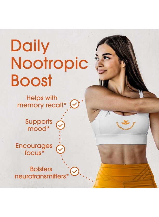 Nutrition Essentials Nootropic Brain Support Supplement - Caffeine-Free Capsules That Support The Brain - Brain Support Pills with St. John's Wort and Ginkgo Biloba - Image 5