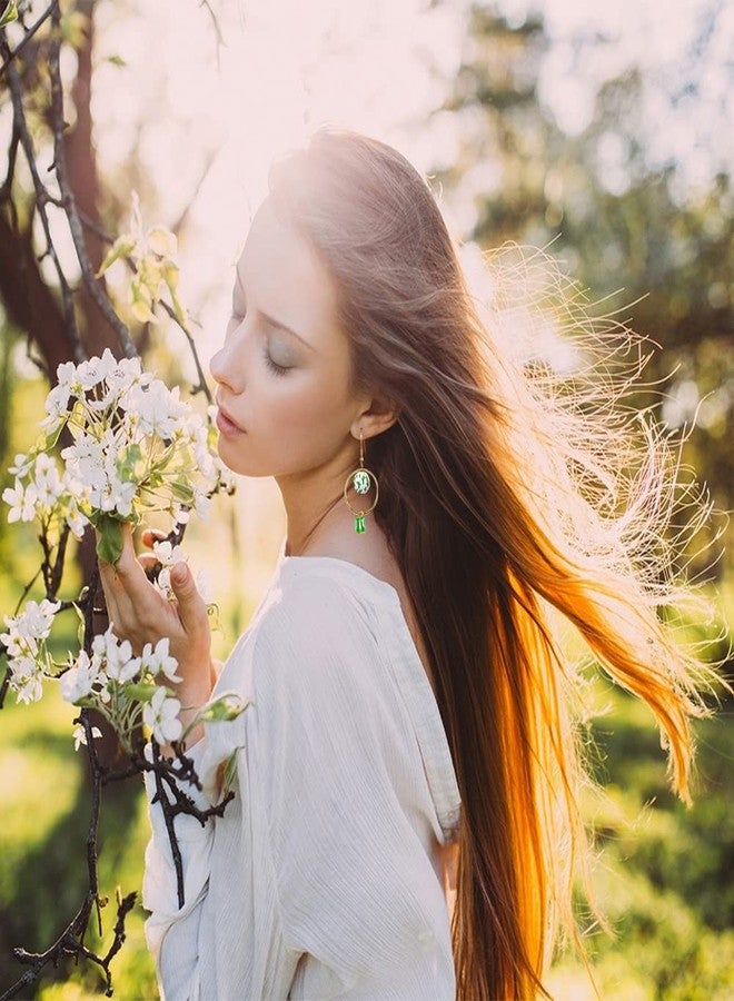 Metulip 100 PCS Cactus Pattern Wooden Beads - 16mm Polished Natural Round Beads for Crafts Making Keychain DIY - Image 3