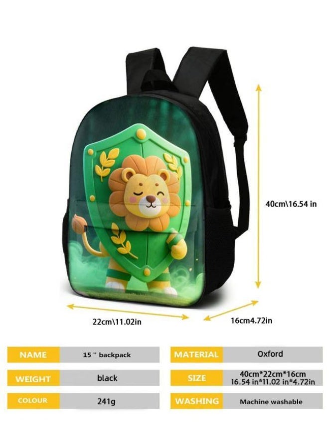 Bright Li Fire Fashion password for student teenagers! Popular cartoon bag three-piece set, practical and eye-catching (available for students, children, friends outings, mountain climbing, school, etc.) - 80 - Image 5