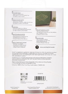 Cricut Transfer Foil Sheets Sampler Metallic 10x15 Cm 24 2008716  - Image 3
