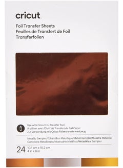 Cricut Transfer Foil Sheets Sampler Metallic 10x15 Cm 24 2008716  - Image 2