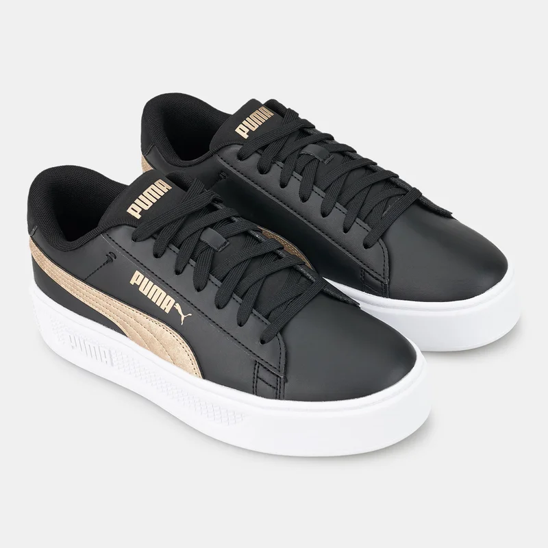 PUMA Women's Smash Platform v3 Space Metallics Shoe