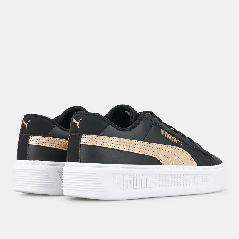 PUMA Women's Smash Platform v3 Space Metallics Shoe