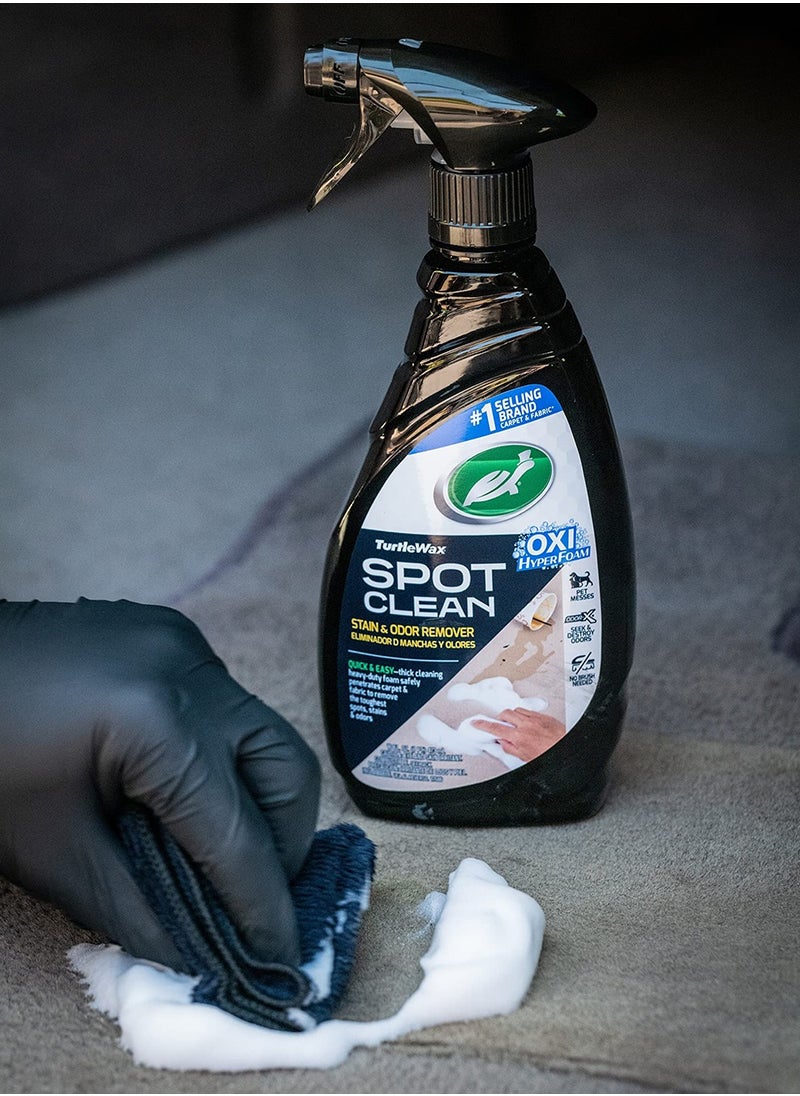 TurtleWax Turtle Wax 473 ML Oxi HyperFoam Spot Clean The Ultimate Stain and Odor Remover  - Image 2