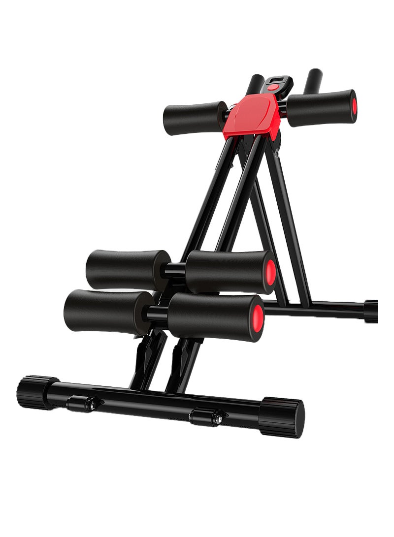 Glanfen Foldable Ab Machine for Home, Adjustable Resistance Abdominal Workout Equipment for Core Strength Training - Image 1