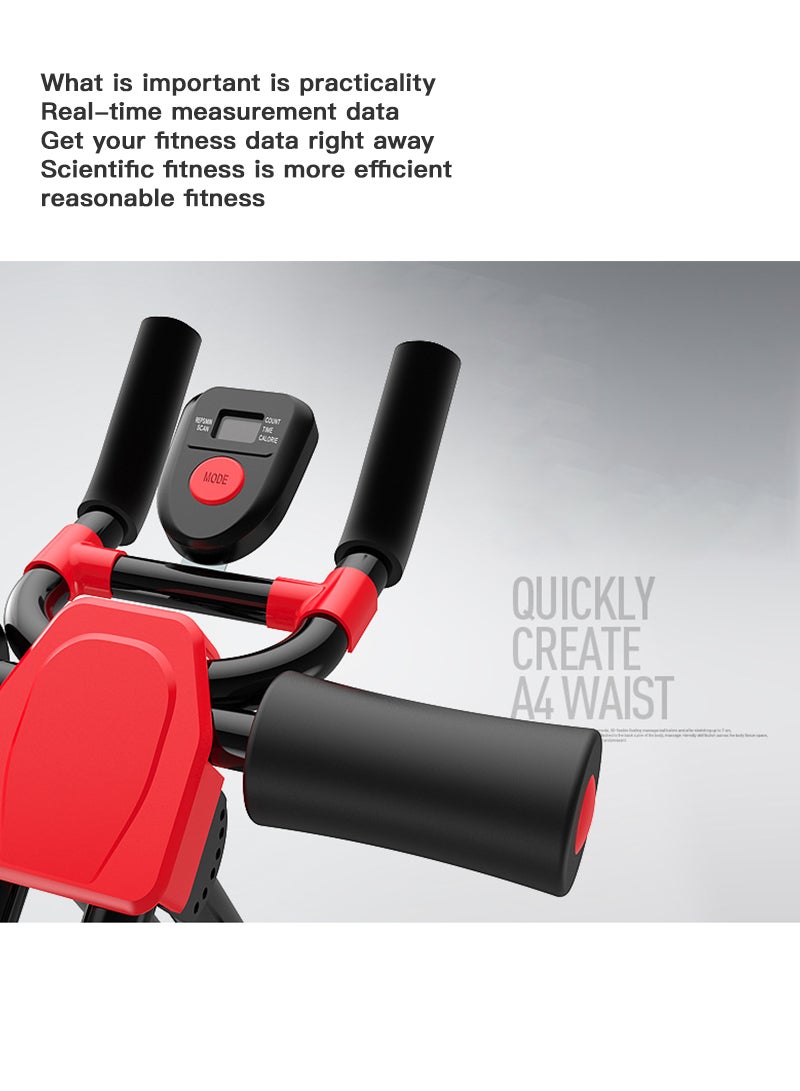 Glanfen Foldable Ab Machine for Home, Adjustable Resistance Abdominal Workout Equipment for Core Strength Training - Image 5