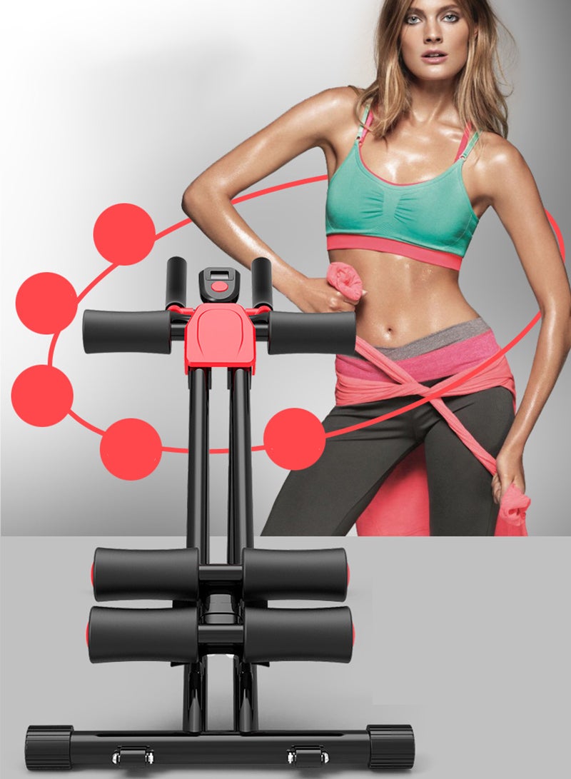 Glanfen Foldable Ab Machine for Home, Adjustable Resistance Abdominal Workout Equipment for Core Strength Training - Image 4