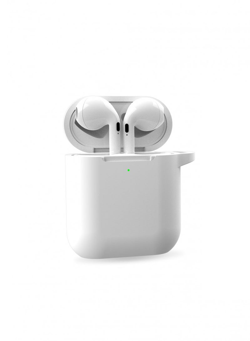 GREEN LION Green Berlin Series Silicone Case for Airpods 1/2 - White - Image 2