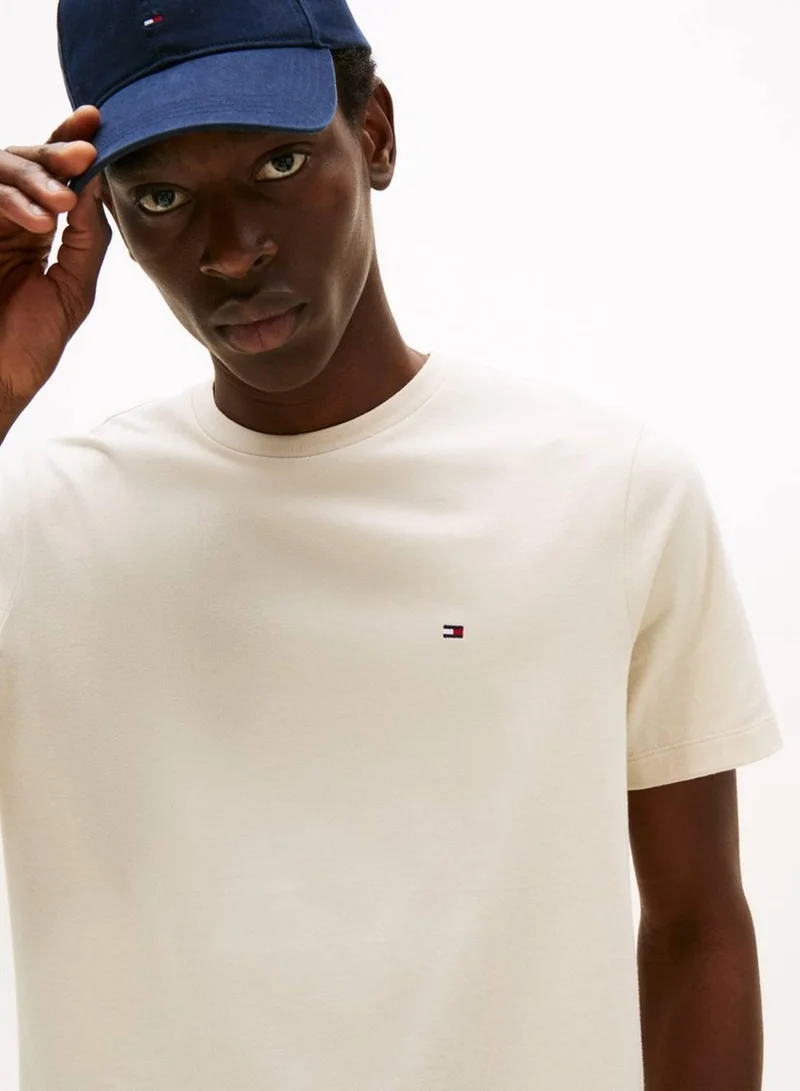 Tommy Hilfiger Newsprint Regular Fit T-Shirt for Men | Best Price UAE