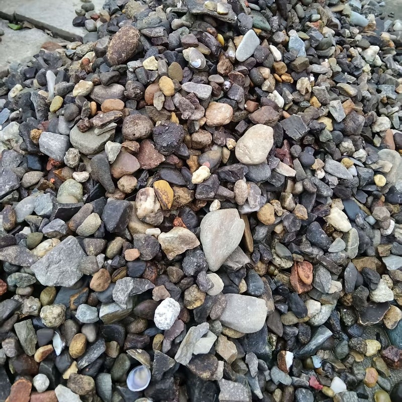 Mixed Color Natural River Stones 200g for Aquariums Garden Potted Decor - Image 5
