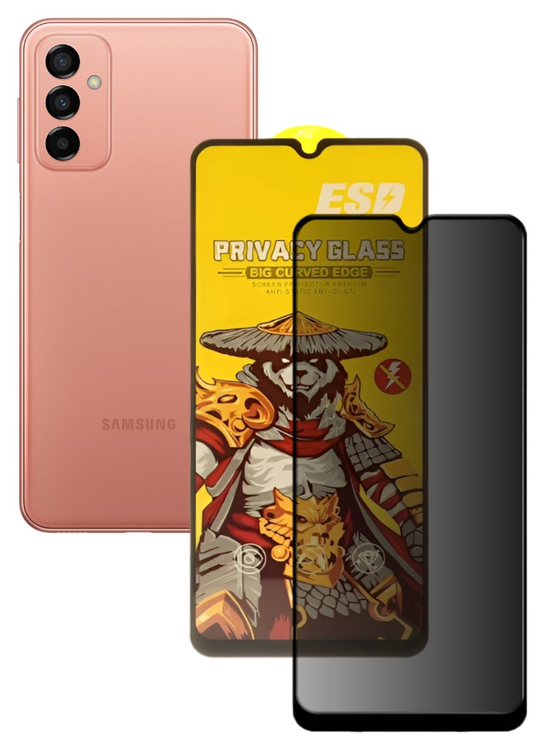 ESD Tempered Dustproof Privacy Glass Screen Protector Compatible For Samsung Galaxy M23 5G - Image 1