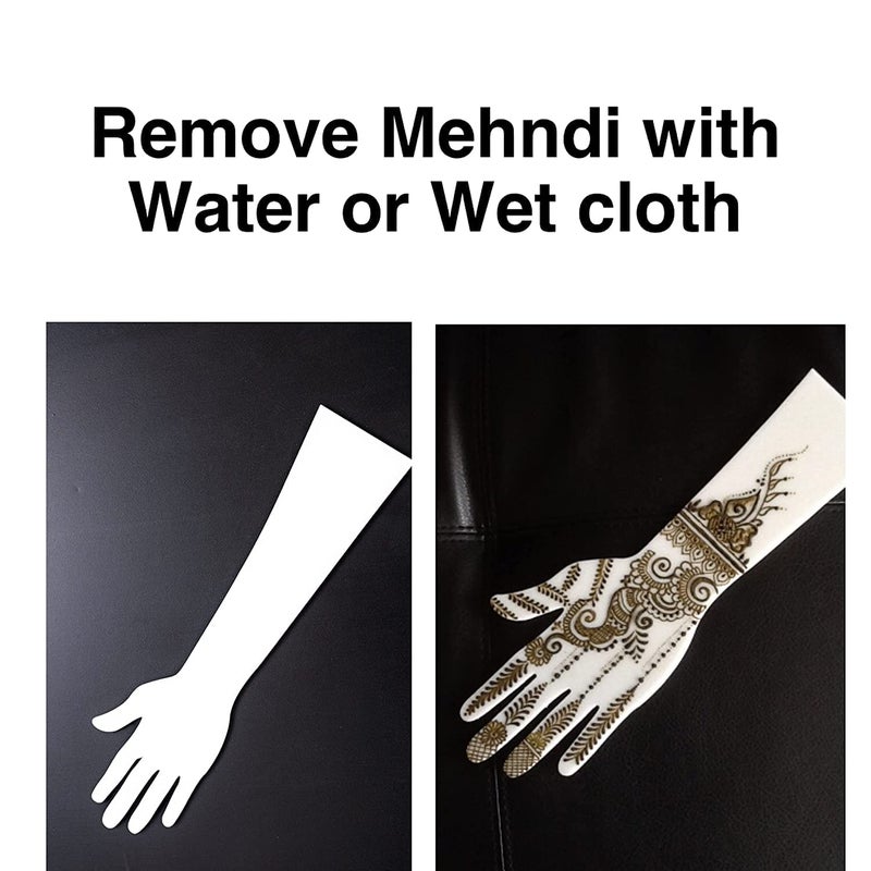 ISIRONA Acrylic Mehndi Hand For Reusable Mehndi Practice Hnad PACK OF02 - Image 5