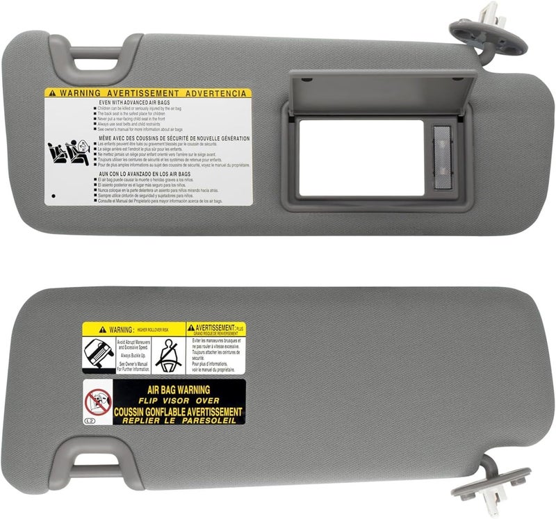 Wivplex Sun Visor with Light for Toyota Highlander - Image 3