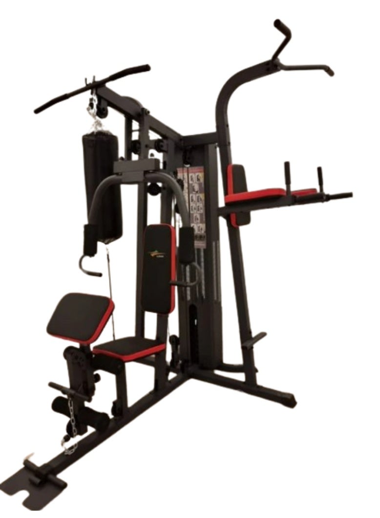 bunca D03-01 Home Gym: Over 40 Exercises, A Complete Gym in Your Home, Bench, and Exercise Chair - Image 2