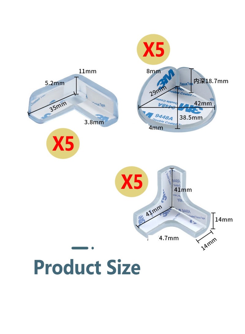 يوجي 15 جهاز كمبيوتر واضح حامي الزاوية - Image 2