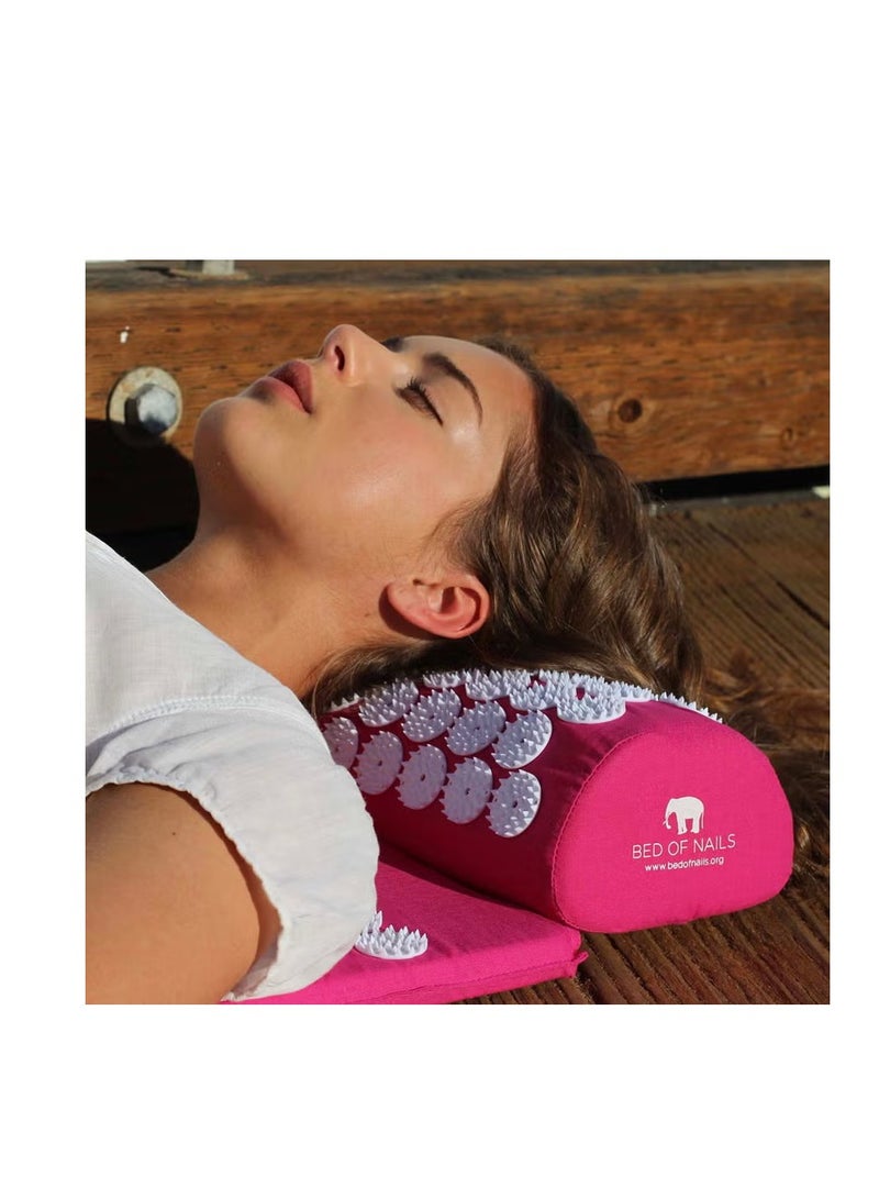 Bed of Nails Acupressure Pillow Pink - Image 3