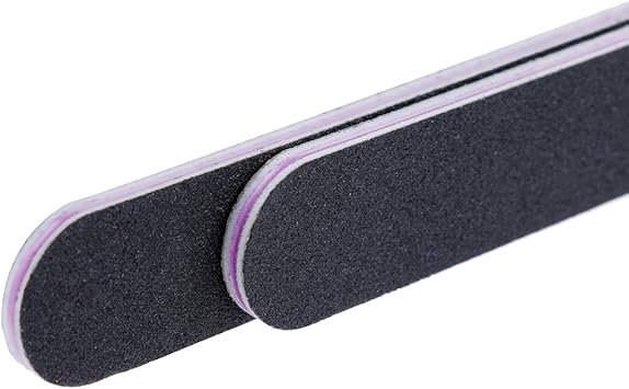 Lictin Pack of 16 Professional Nail Files Washable Double Sided Emery Board 100180 Grit - Image 4