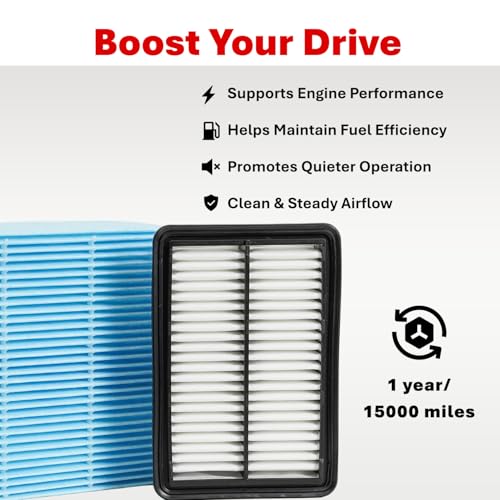 SCREW RHINO Engine & Cabin HEPA Air Filter Combo-Compatible with Honda CRV CR-V 2.0L Hybrid 2023 2024 2025,Accord 2.0L Hybrid 2023 2024 2025,Civic 2.0L Hybrid 2025 - Image 5