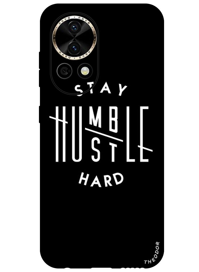 Theodor Protective Case Anti Scratch Shock Proof Bumper Cover For Huawei Nova 12 Ultra Stay humble - Image 1