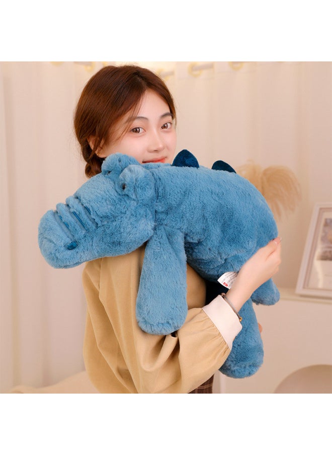 Generic - Mulula Soft Lying Animal Doll Lazy Lying Raccoon Fox Sloth Crocodile Doll Bed Girl Big Pillow-Color:Lazy Lying Sloth-Height:60cm 【0.35kg】 - Image 1