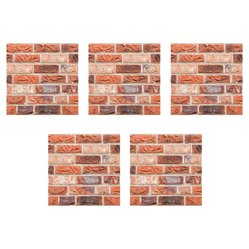 10 pcs Self-adhesive 3D Brick Pattern Wallpaper Living Room Modern Wall Stickers - Image 1