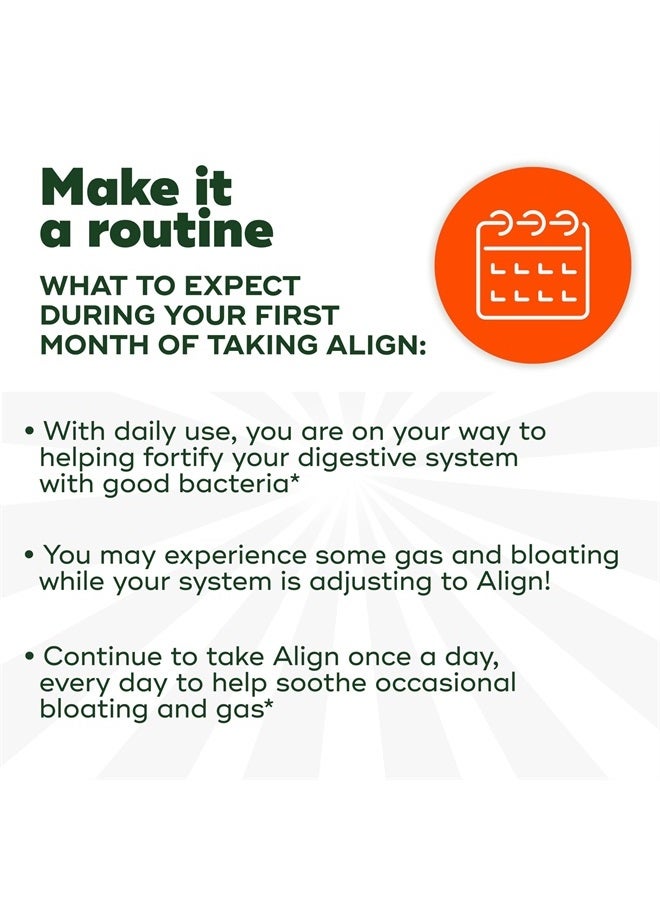 Align بروبيوتيك، تركيبة برو، بروبيوتيك للنساء والرجال، مكمل بروبيوتيك يومي، يساعد في تهدئة الانزعاج البطني العرضي والانتفاخ*، العلامة التجارية الموصى بها من قبل الأطباء رقم 1‡، 30 كبسولة - Image 3