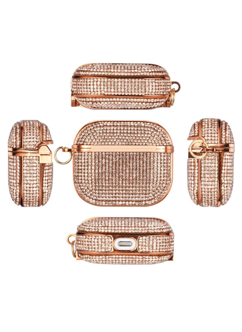 Generic - Compatible with AirPods Pro Case with Keychain, Full Body Rugged Shock and Drop Protection Headphone Cover - Image 1