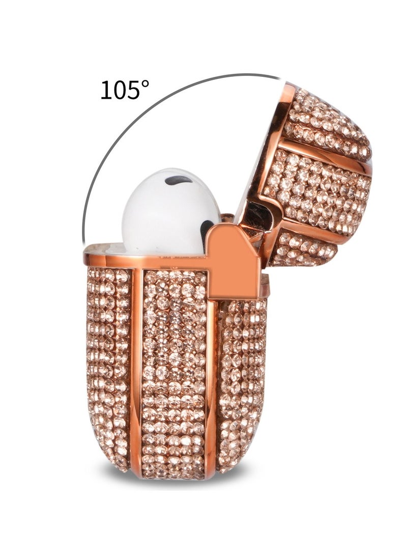 Generic - Compatible with AirPods Pro Case with Keychain, Full Body Rugged Shock and Drop Protection Headphone Cover - Image 1