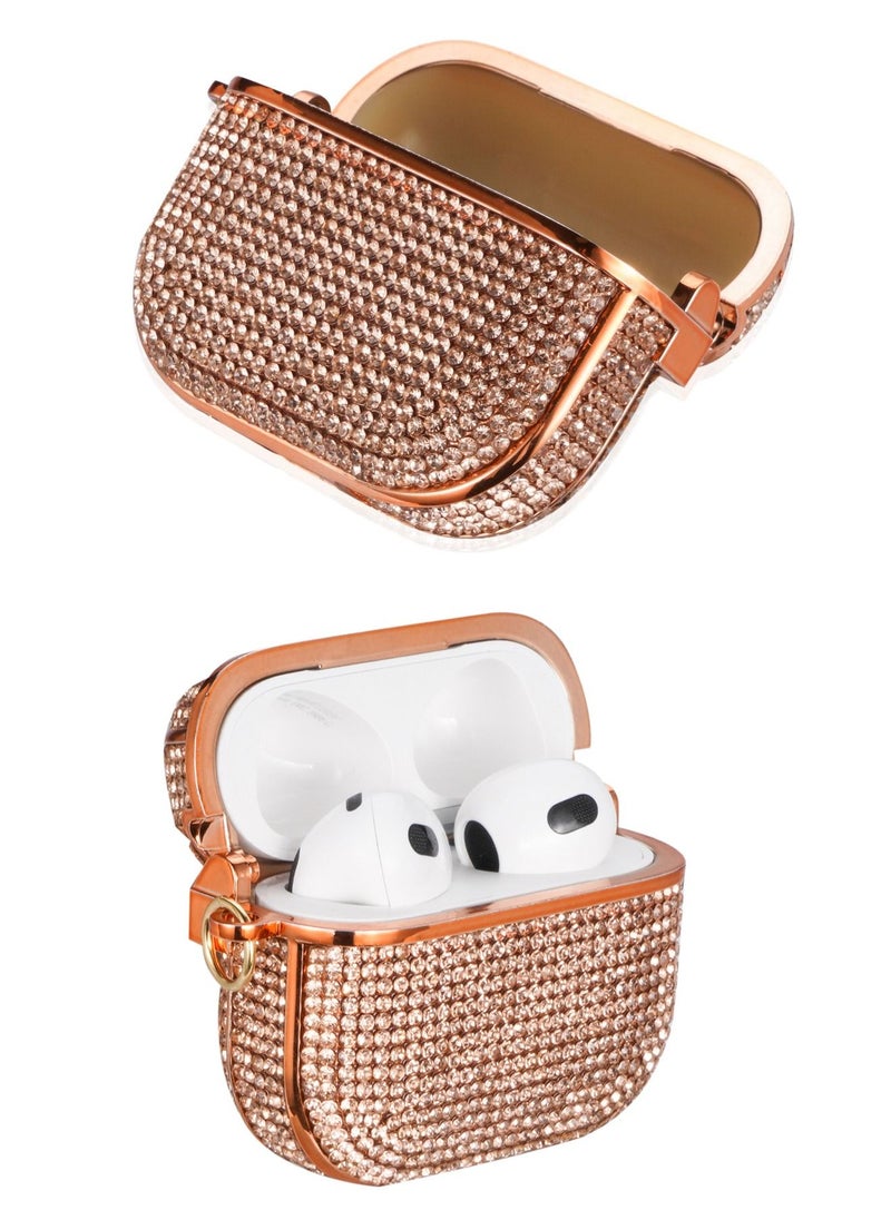 Generic - Compatible with AirPods Pro Case with Keychain, Full Body Rugged Shock and Drop Protection Headphone Cover - Image 1