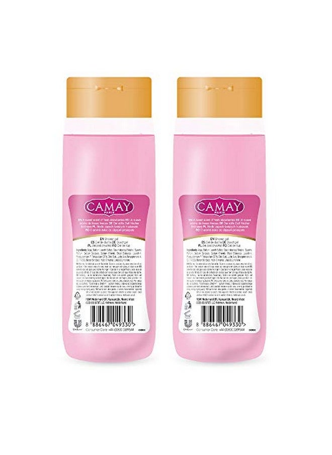 Camay Crème & Strawberry Shower Gel 500 Ml (Pack Of 2)  - Image 4