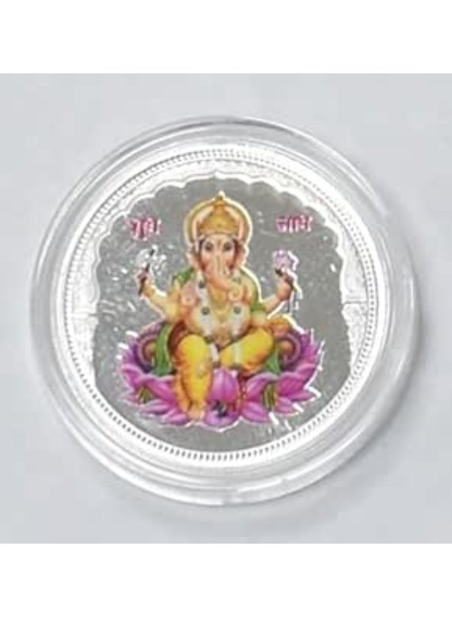 KHUSHBOO JEWELS Pure 999 silver coin 10 grams