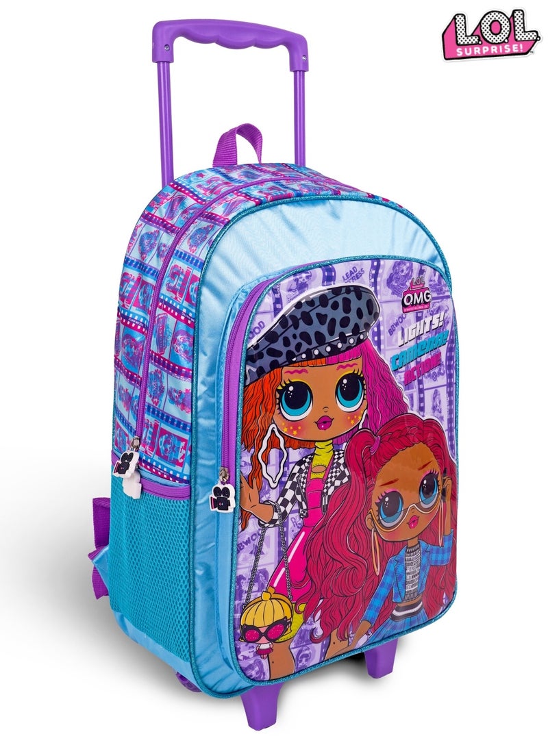 ام جي اي حقيبة مدرسية بعجلات -  بوصة للأطفال  في - Image 2