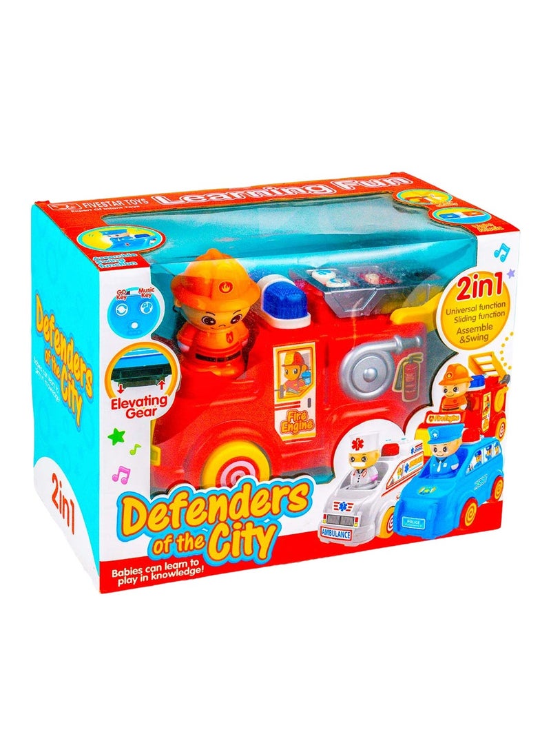 Learning Fun Defender of The City Fire Truck - 35303B