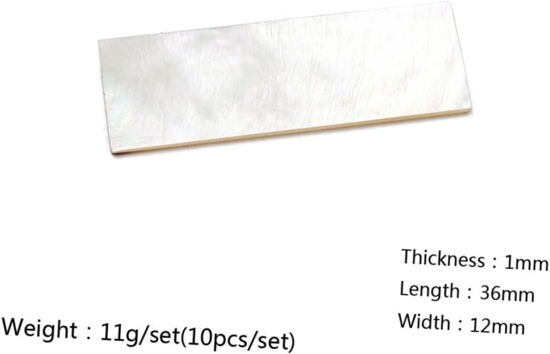 Multi-style matching design Gatuida 10pcs Guitar Dot Inlays White Shell Material Guitar Fret Markers Easy to Cut and Install Nationwide warehouse layout Field test upgraded craftsmanship Year round in stock Upgraded quality Trusted all-purpose quality Globally trusted quality Global standard processed material Cross product compatible All environment compatible Elegant practical multi-option build All consumer tier purchase options Multi-use well optimized build Ready-to-ship local stock All region coverage Storage transit efficiency build Regional central warehouse stock Repeated use resistant selected material Balanced weight Easy assemble Polished safe edge Authorized haulage delivery Modern practical shape Medium weight Different assemble options - Image 2