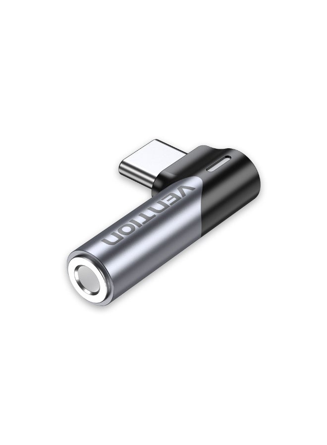 VENTION USB-C to 3.5mm Audio Adapter Model # BGWH0 - Image 1