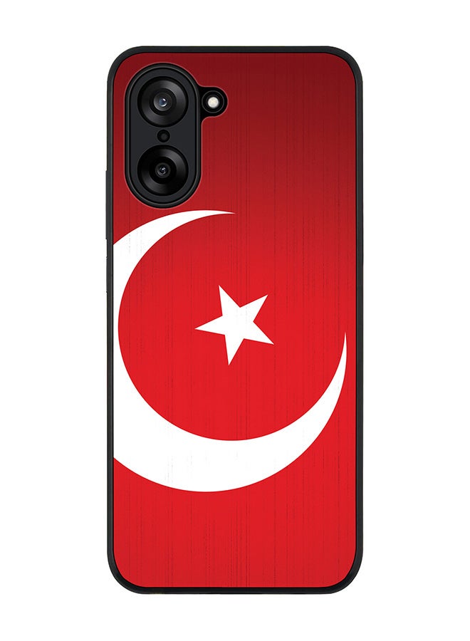Stylizedd For OnePlus Nord CE5 / Ace 5 Racing Case,Slim fit Camera Protection, Shockproof Thin Phone cover  - Flag Of Turkey
