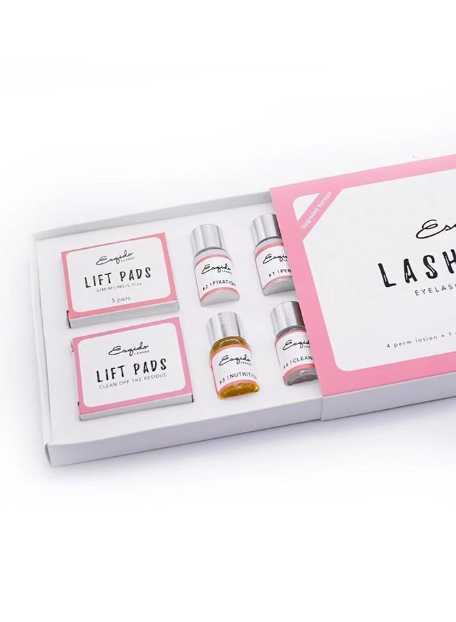 Jamal Lash Lift Kit, Eyelash Perm Kit, Professional Eyelash Curling Lash Extension Set, Glue Upgraded Version, Lash Extensions, Lash Curling, Semi-Permanent Curling Perming Wave Suitable For Salon - Image 4