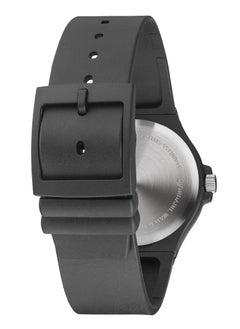 إم + واتش ساعة يد سيليكون بعقارب WYA.37220.RB - أسود - 37mm  - Image 2