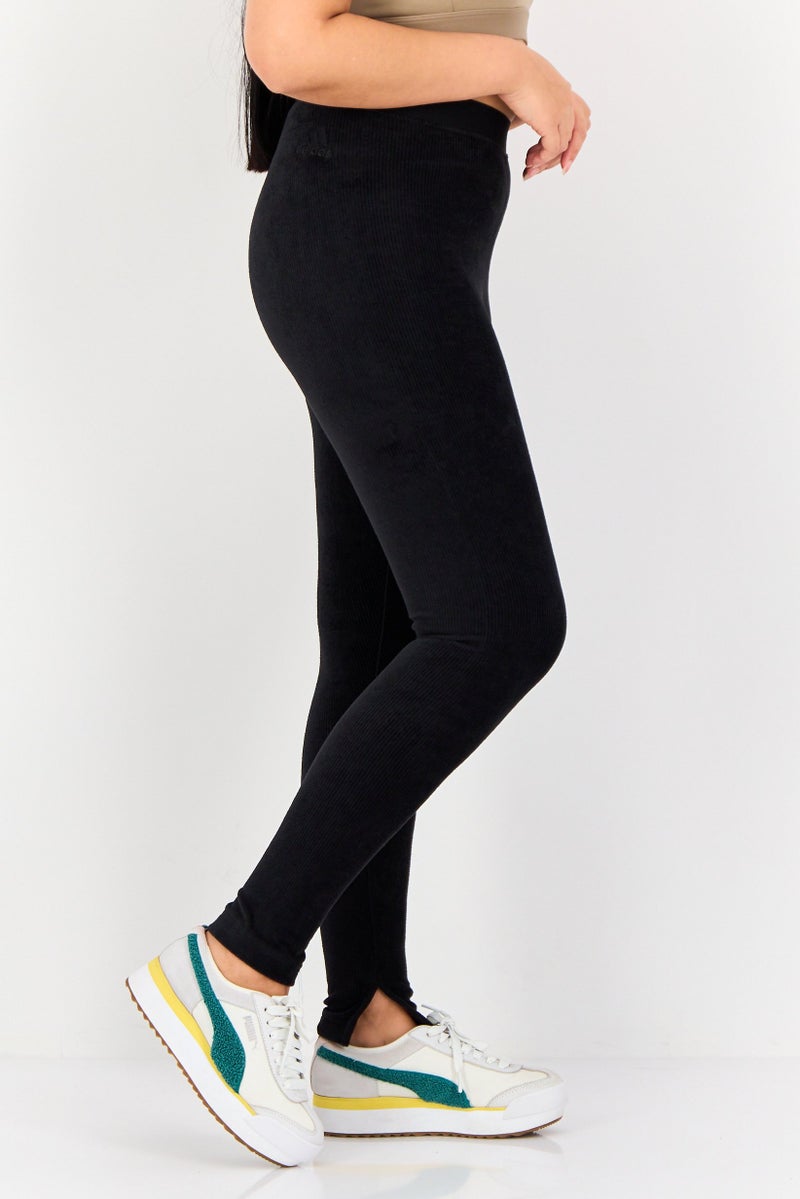 Adidas Women Sportswear Fit Training Leggings, Black - Image 2