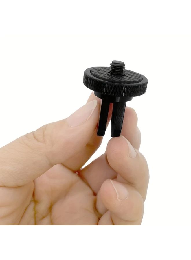 1pc Aluminum Alloy 1 4 Inch Mini Tripod Adapter Mount For Action Cameras - Image 3
