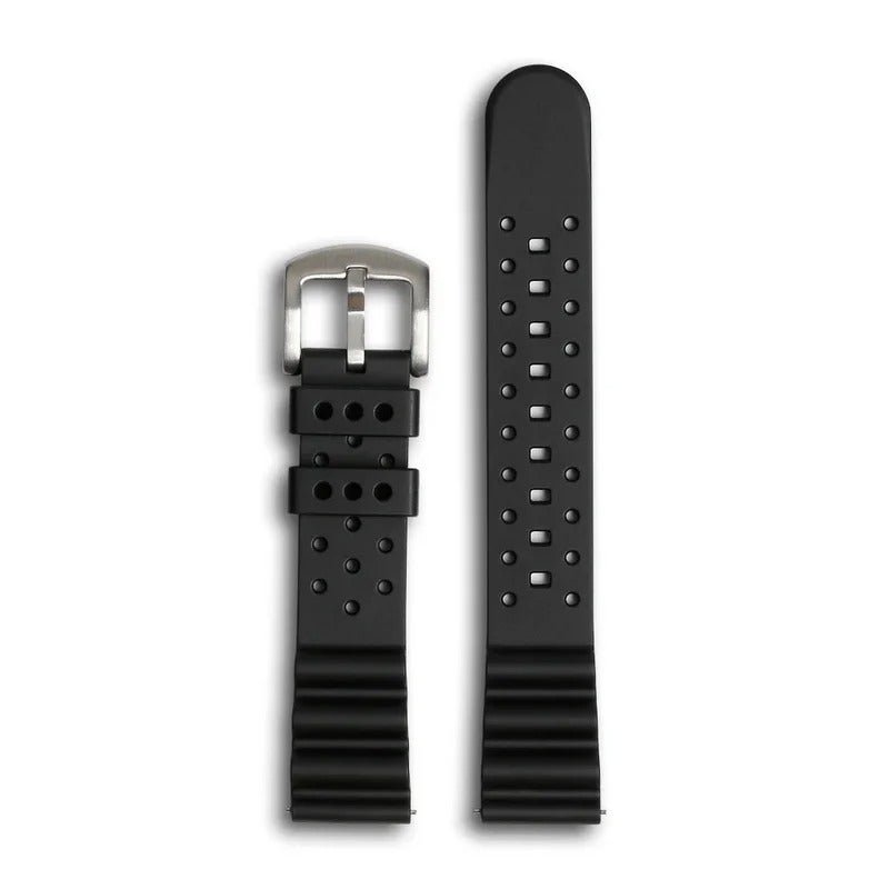 Soft Silicone Watch Band Quick Release, Sport Replacement Watch Strap Adjustable for Men Women, 18mm 20mm 22mm 24mm - Image 1