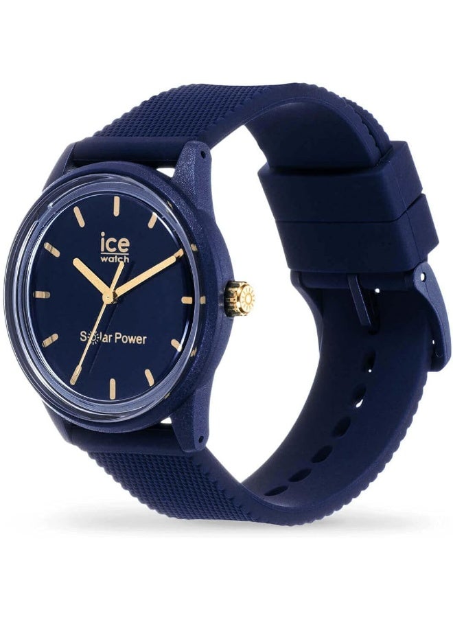 Ice Watch Ice-Watch - ICE Solar Power Navy Gold Mesh - Women's Wristwatch with Silicon Strap - Image 2