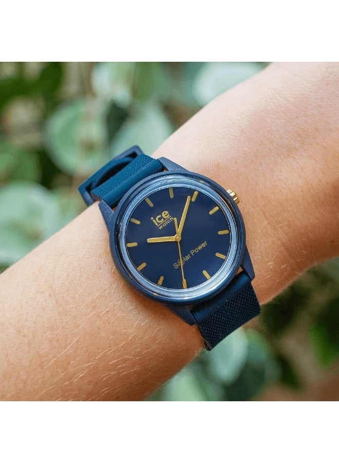 Ice Watch Ice-Watch - ICE Solar Power Navy Gold Mesh - Women's Wristwatch with Silicon Strap - Image 5