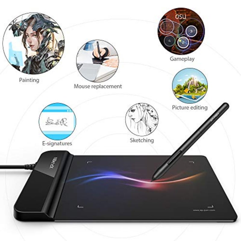 XP-Pen G430S OSU Tablet Ultrathin Graphic Tablet 4 x 3 inch Digital Tablet Drawing Pen Tablet for OSU! 8192 Levels Pressure - Image 3