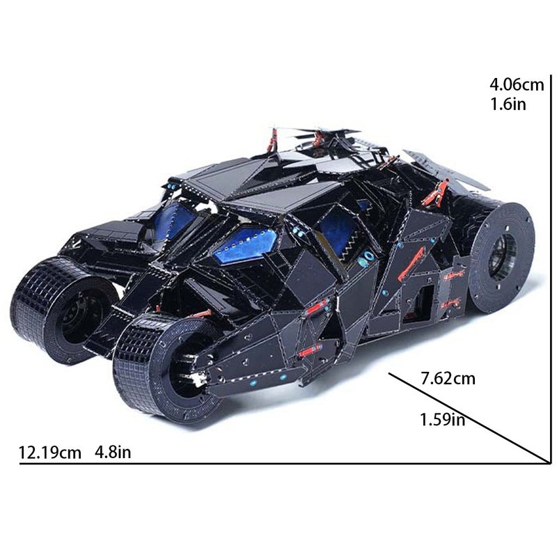 Automobile Engineering Vehicle Diy Handmade 3D Metal Puzzle Adult Three-Dimensional Model Assembled Puzzle High - Image 1
