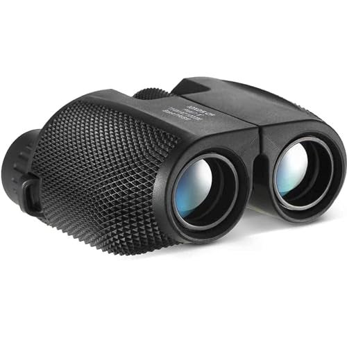 KREVIA 10X25 HD Portable Binoculars 1000m Long Distance and Tourism BAK 4 Prism Wide Angle Mini Telescope for Sightseeing Travel - 1Pcs - Image 5