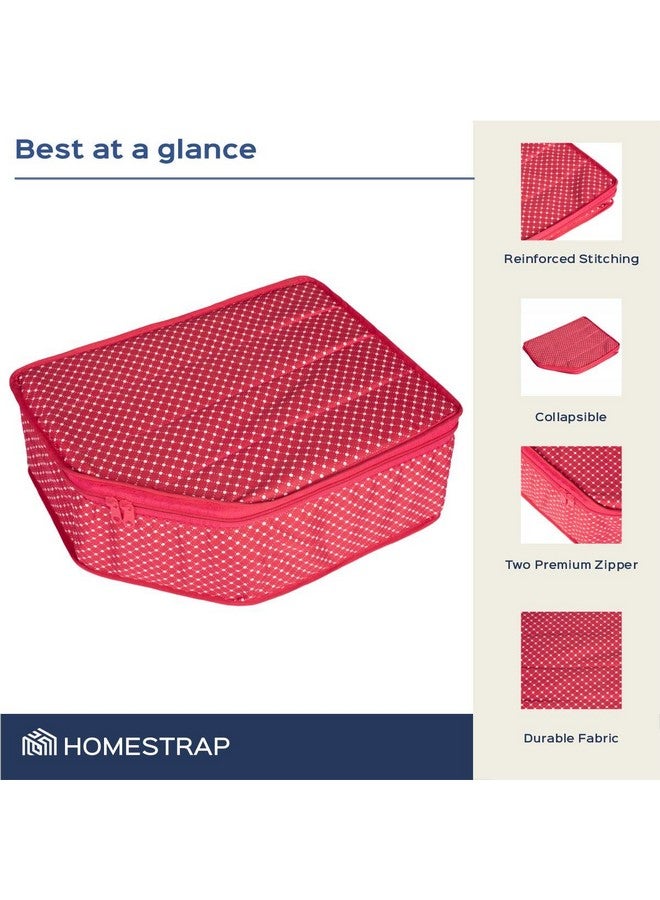 HomeStrap غطاء/منظم بلوزة قطنية مبطنة من هوم ستراب - عبوة من 4 - 5.5 سنتيمتر، وردي - Image 3